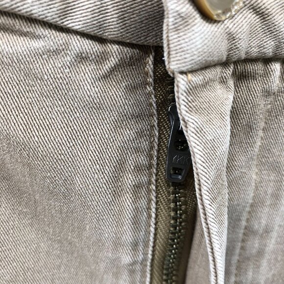 Uniqlo Chino Jogger Pants Mens M (30-33) Tan Beige Stretch Drawstring - Picture 5 of 10